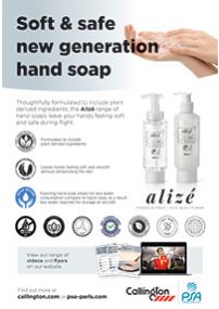 Passenger & Crew Protection Alizé Liquid Hand Wash Soap